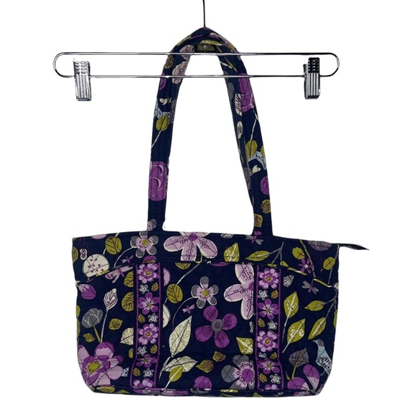 VERA BRADLEY Retired Floral Nightingale Mandy Tote - Picture 4 of 10